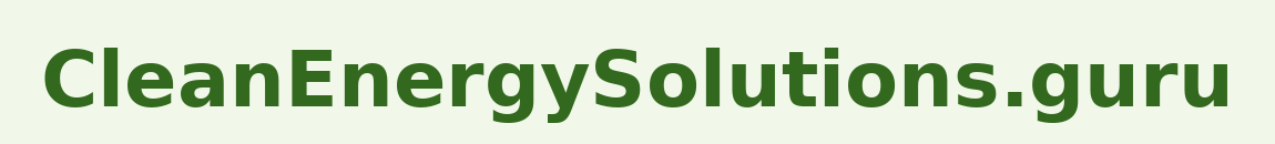 Clean Energy Solutions